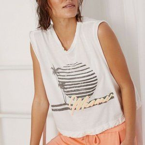 Free People Bring The Heat Graphic Tee Shirt